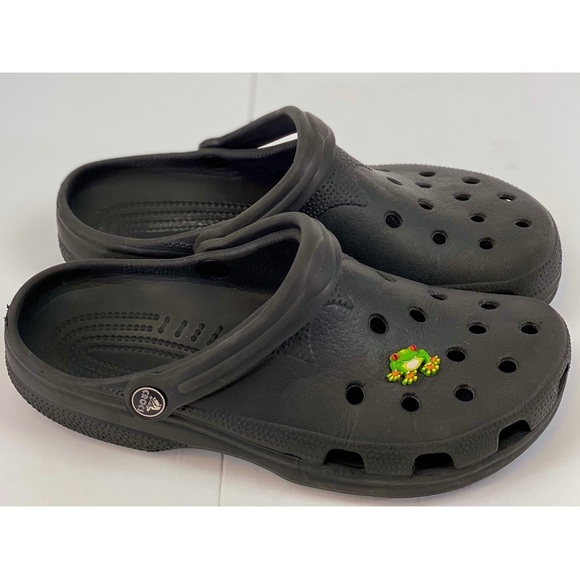 Crocs Black Clog Sandals - Picture 4 of 11
